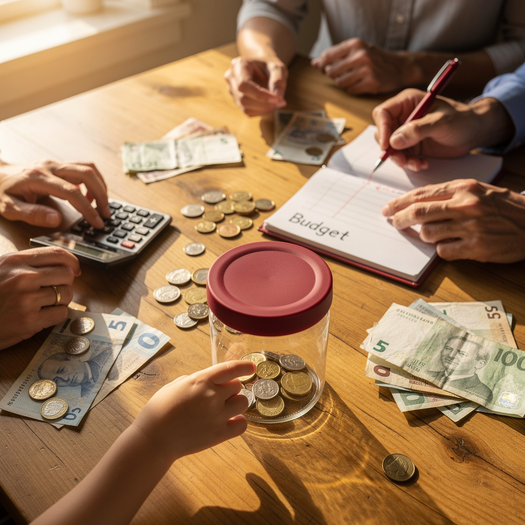 Gemeinsam das Familienbudget verwalten