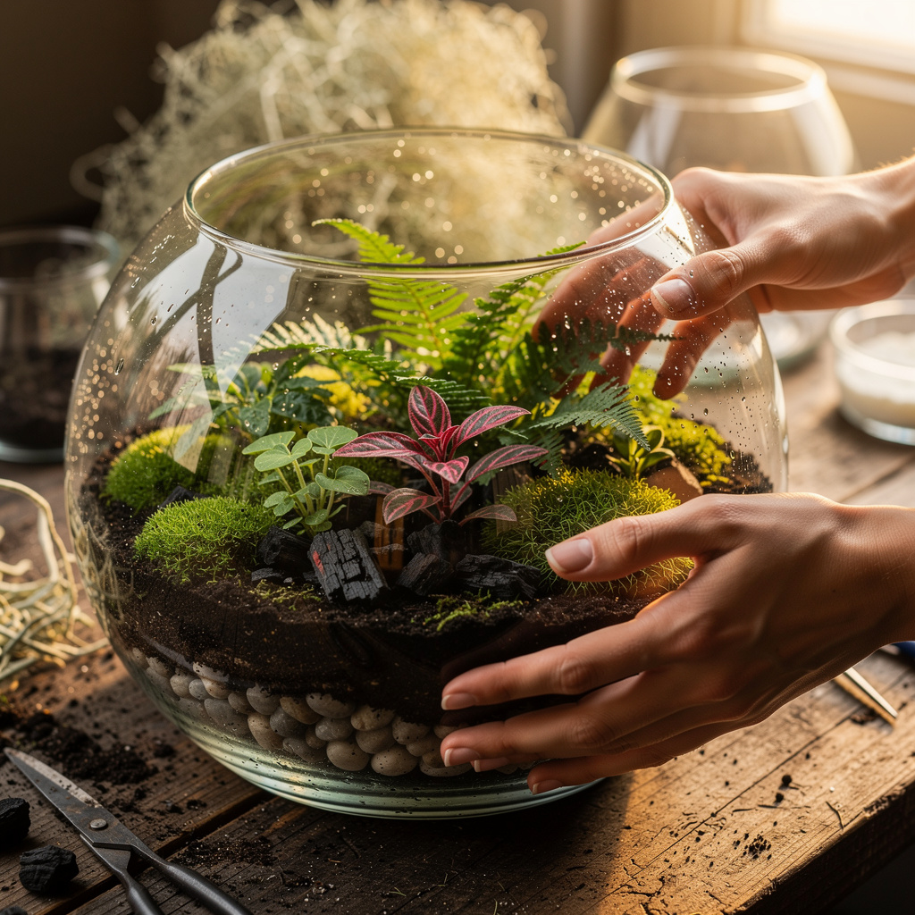 Geschlossene Terrarienökosysteme