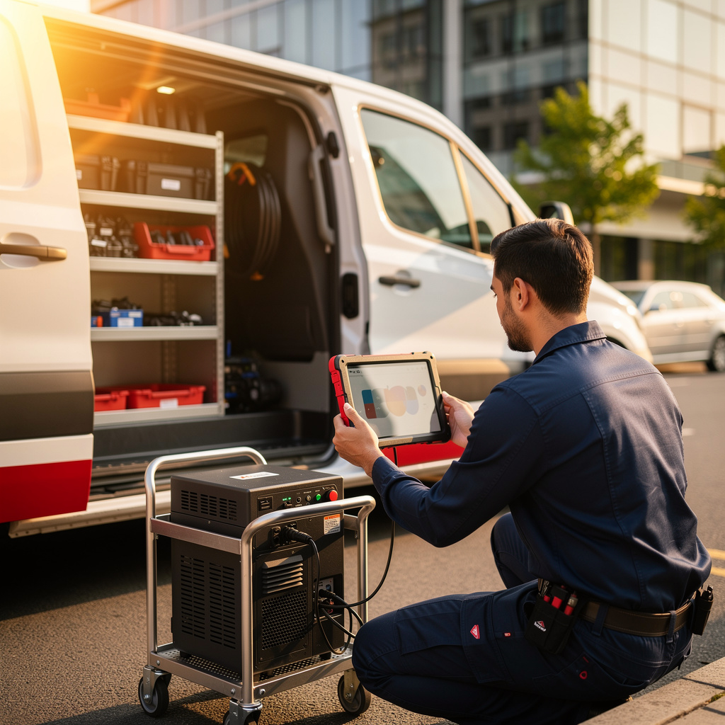 Management mobiler Service- und Vor-Ort-Betriebe