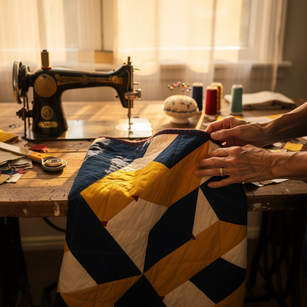 Modernes Quilten und Patchwork