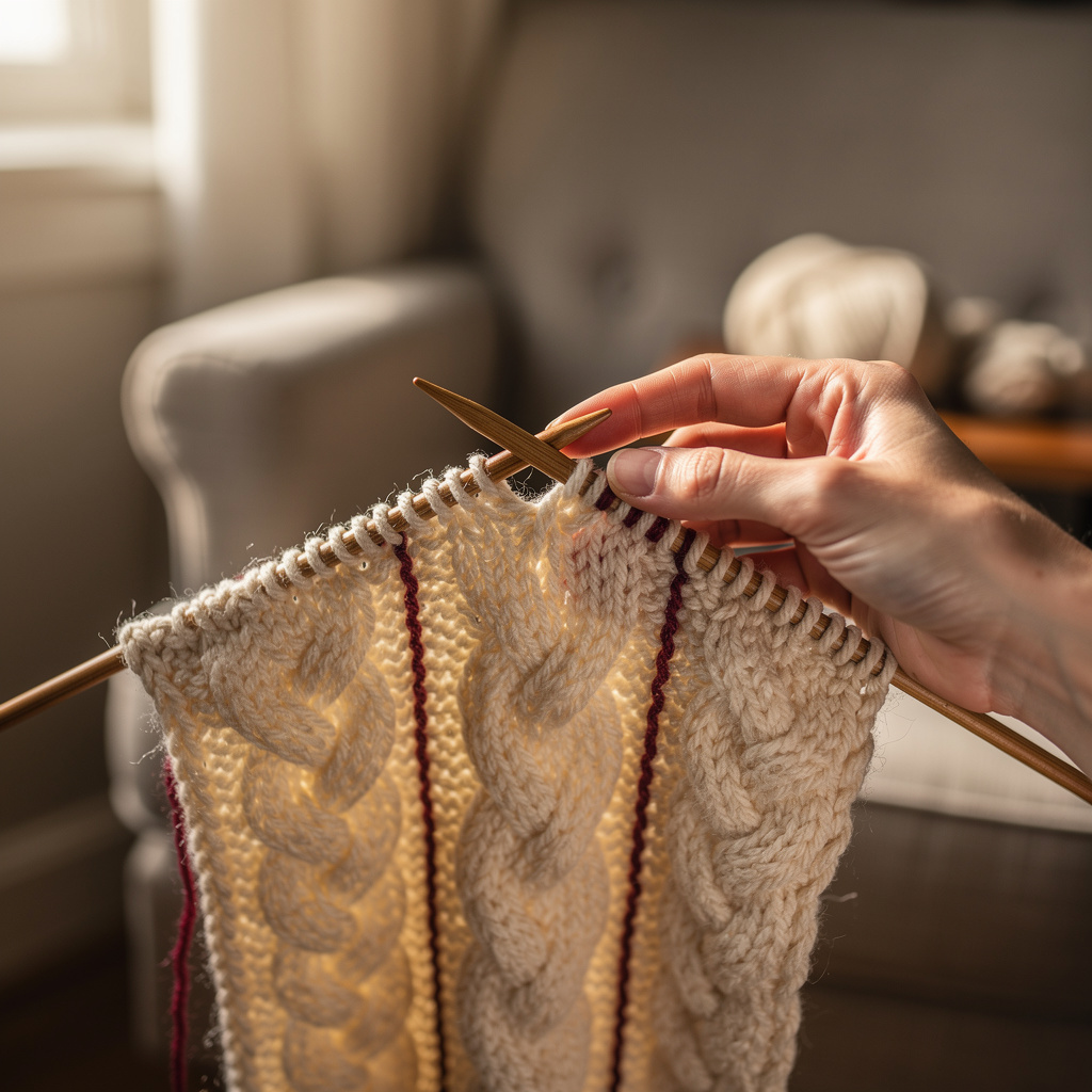 Fortgeschrittene Strickmuster