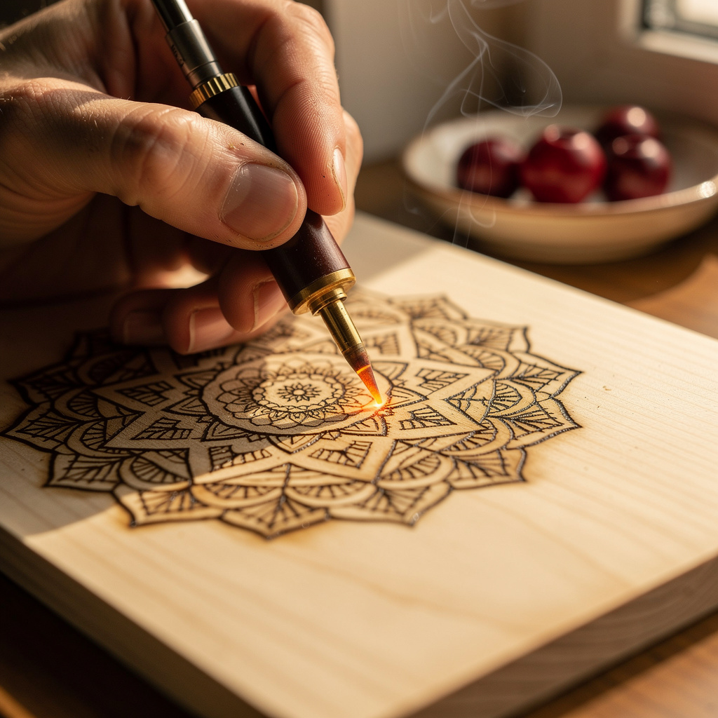Pyrographie: Holzbrennen