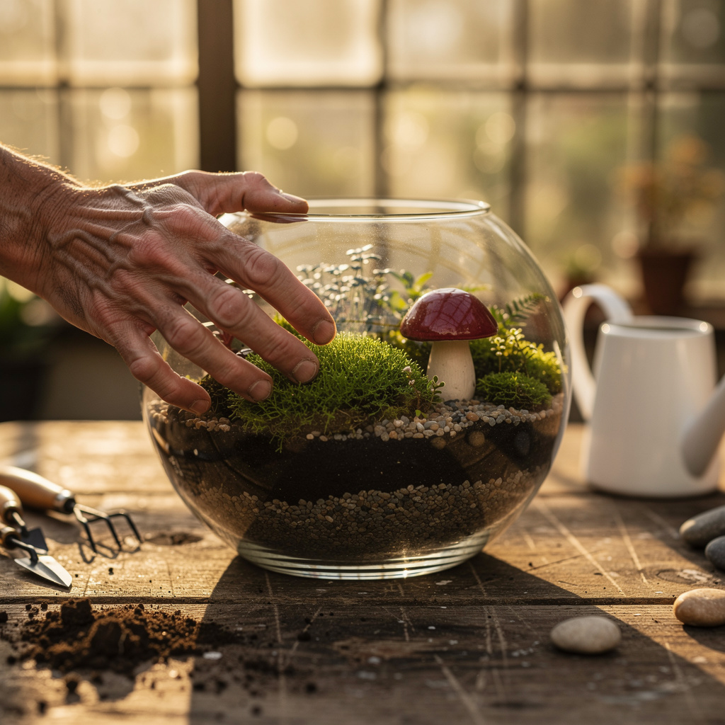 Terrarien und Miniaturgärten