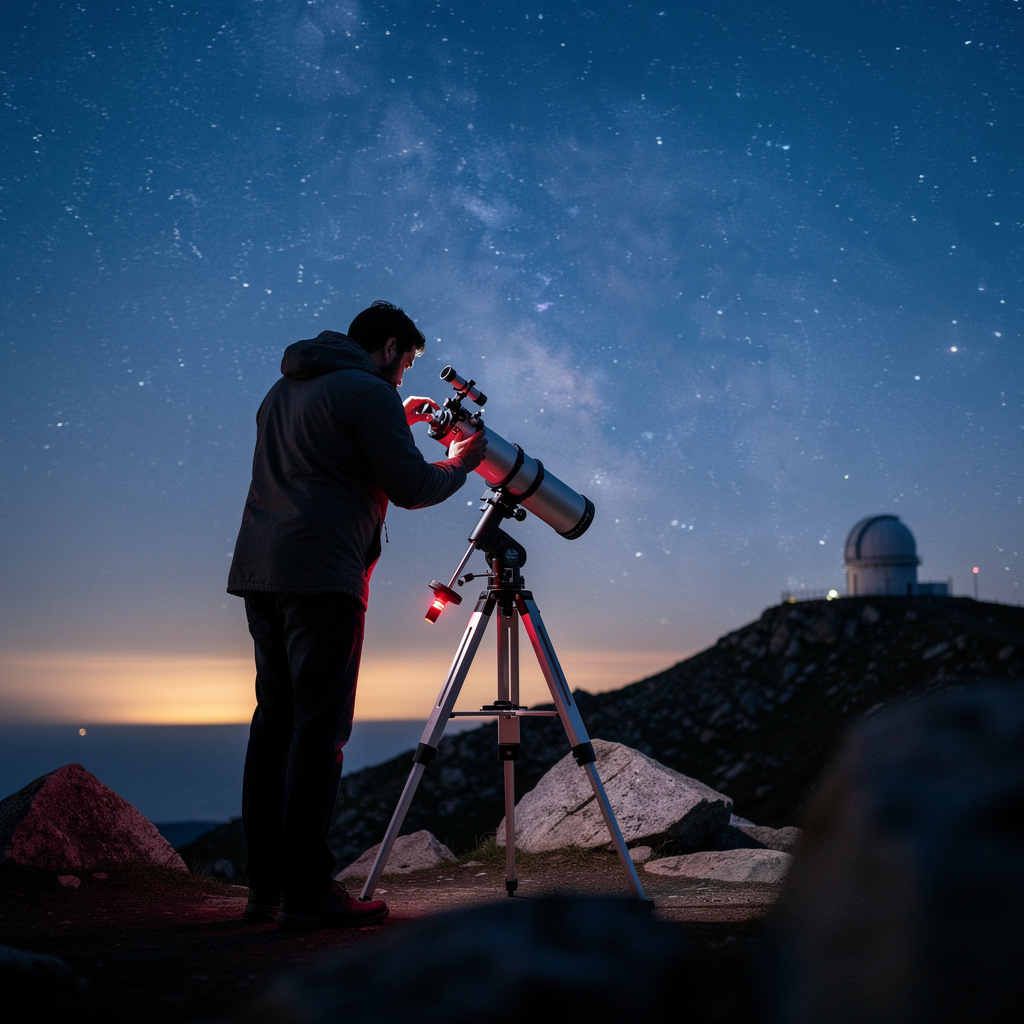 Gartenastronomie und Sternbeobachtung