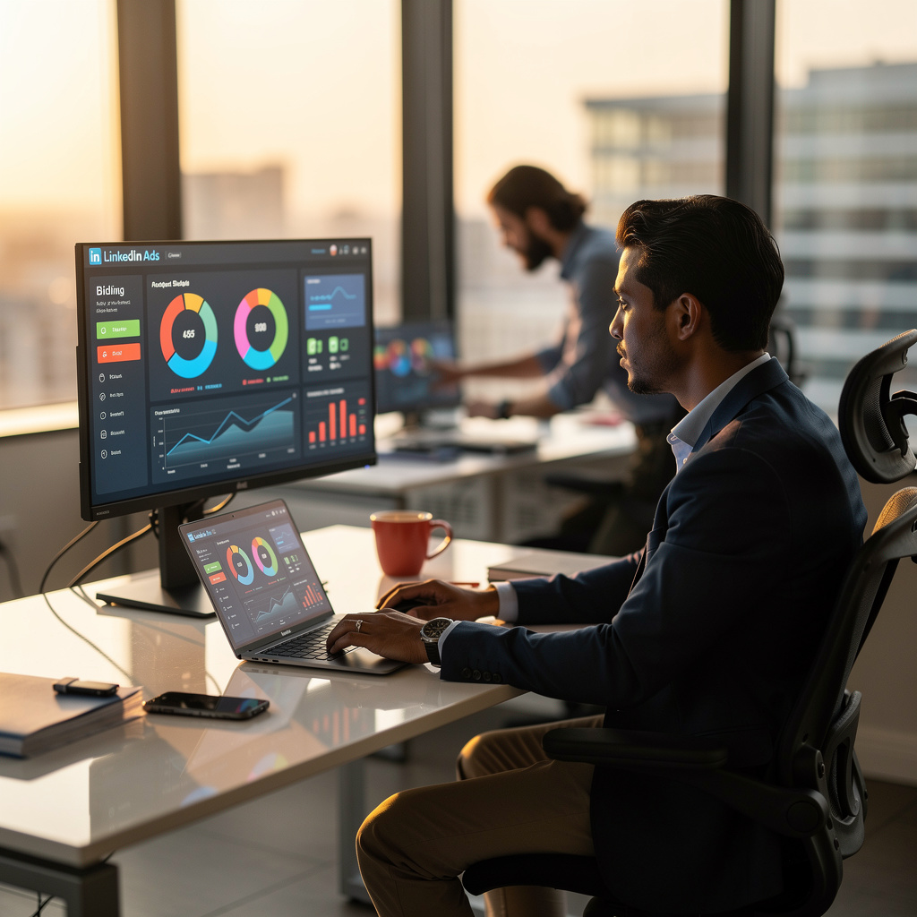 LinkedIn Ads Budgetierung und Gebote