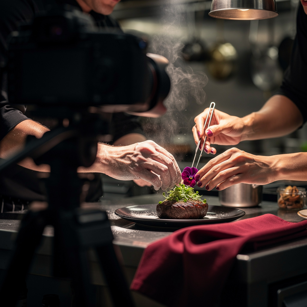 Restaurant-Werbung
