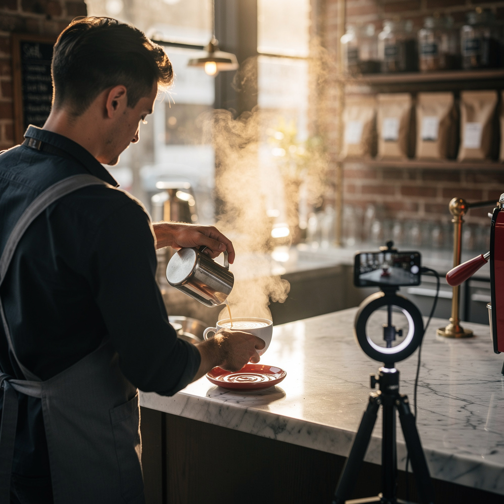 TikTok für Cafés