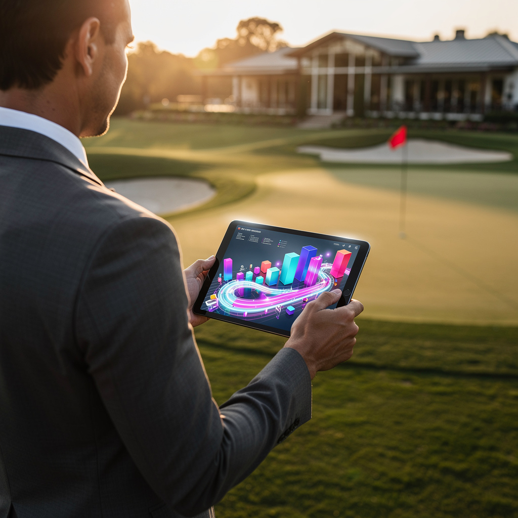 Golfplatz-Marketing
