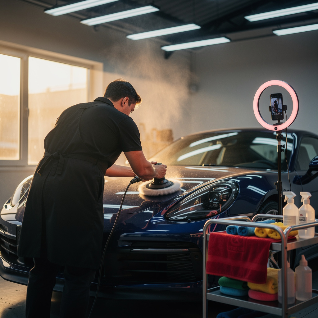 TikTok-Marketing für Fahrzeugaufbereiter
