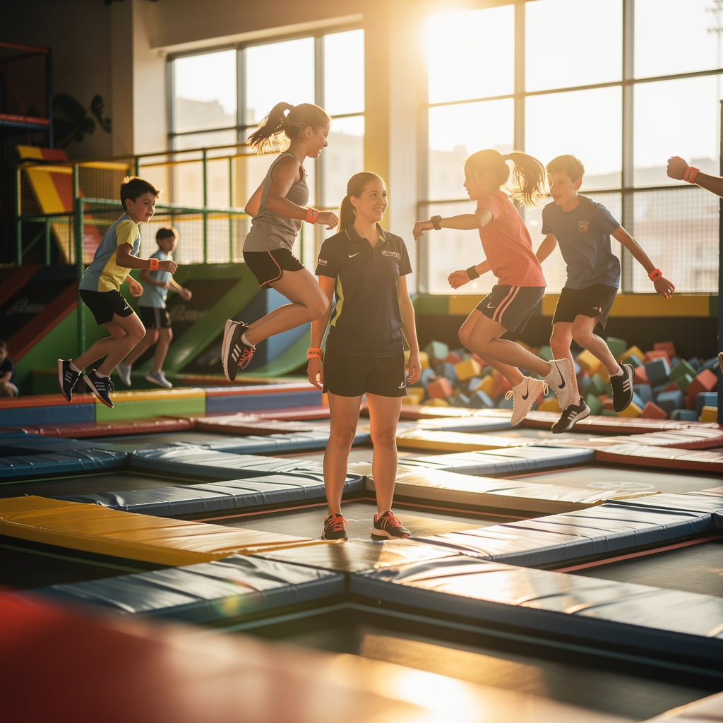 Trampolinpark Marketing
