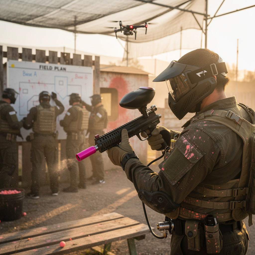 Paintballplatz-Marketing