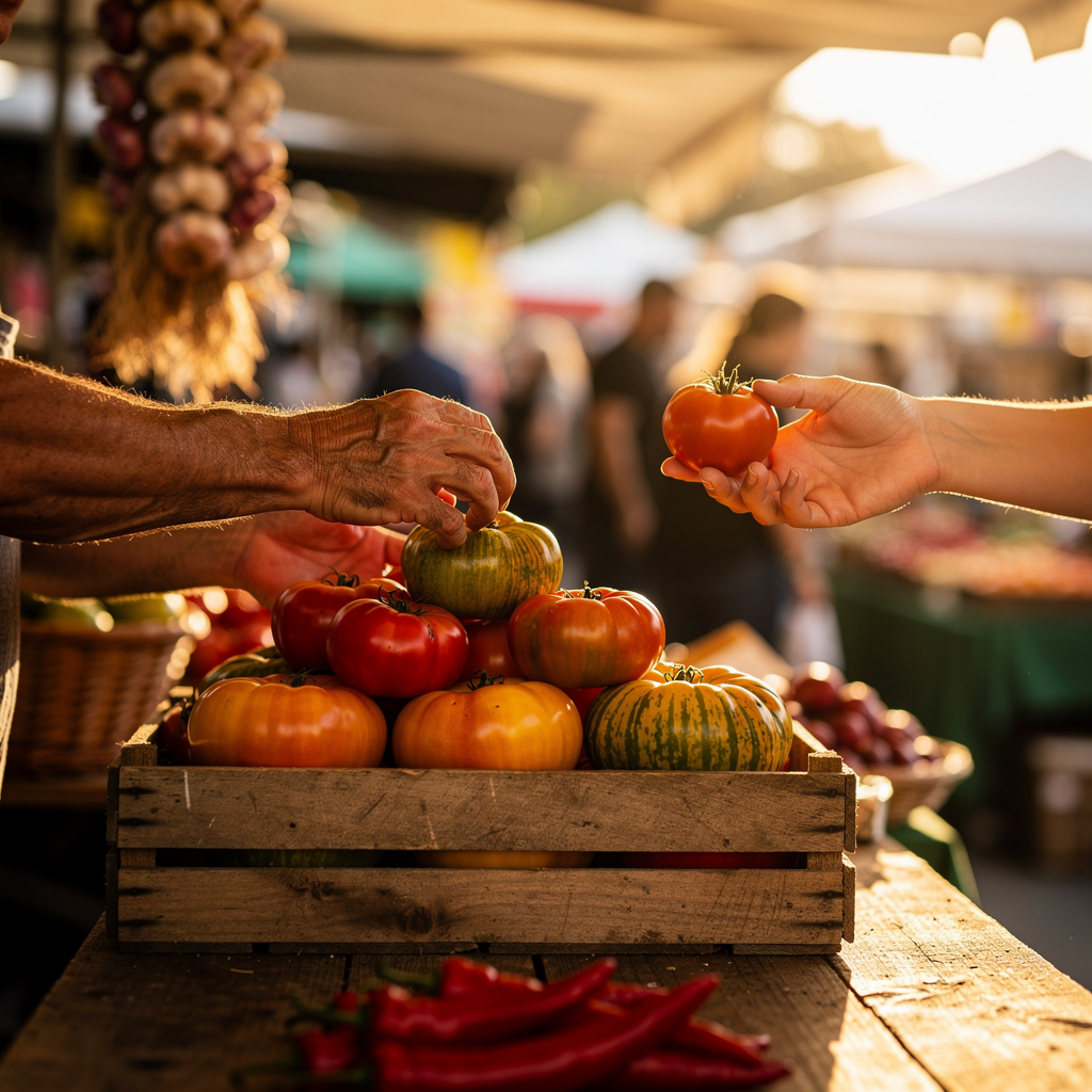 Marketing für Bauernmarktverkäufer