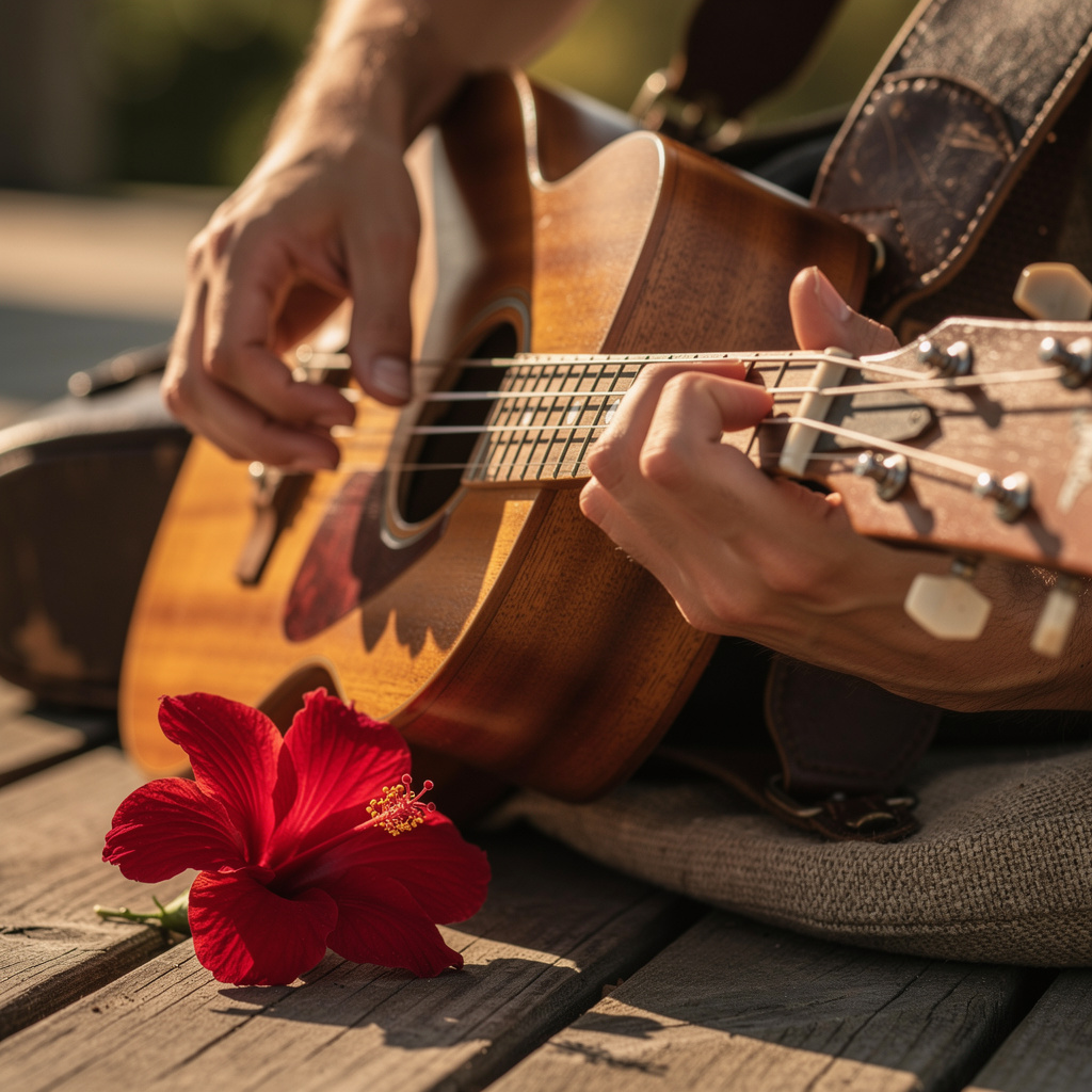 Ukulele spielen