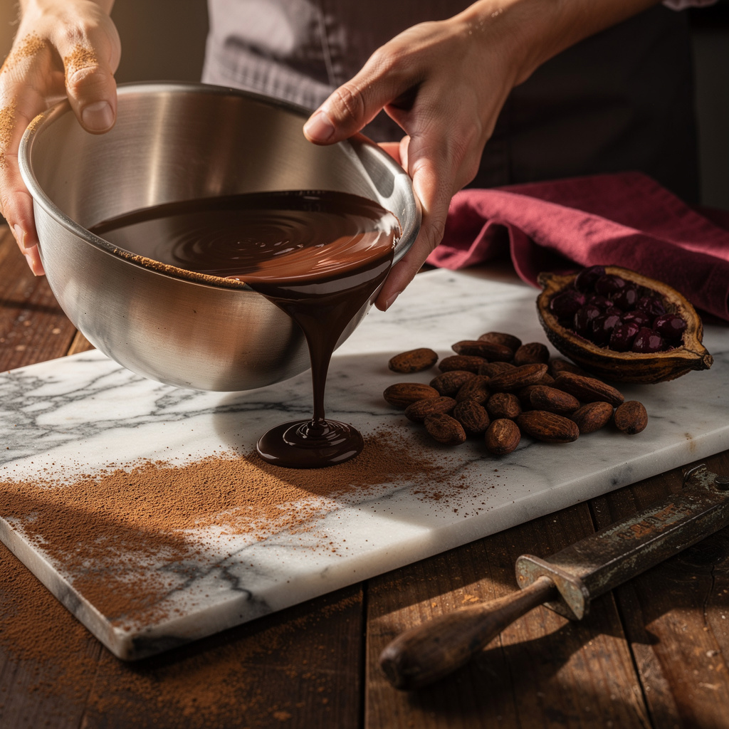 Bean-to-Bar Schokoladenherstellung