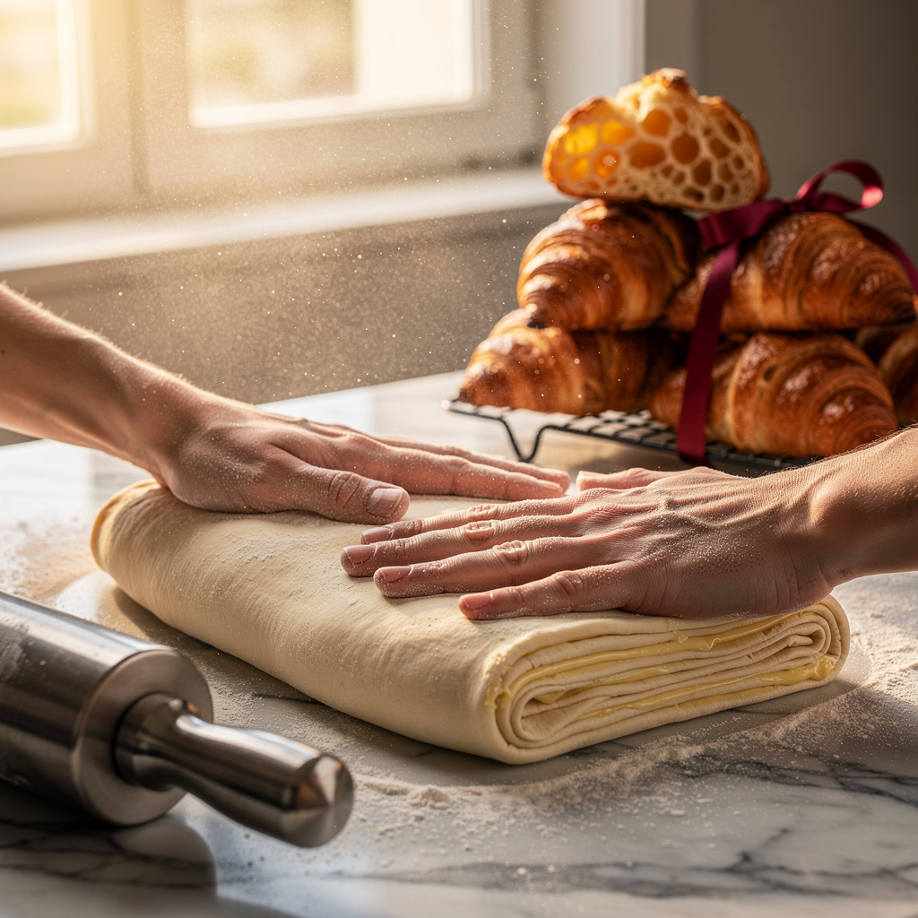Croissants und Plunderteig