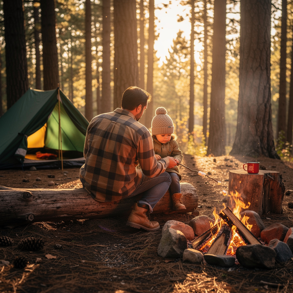Camping mit Kindern