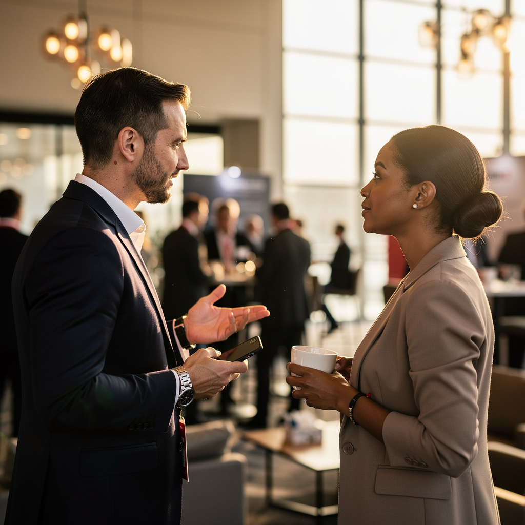 Networking auf Konferenzen