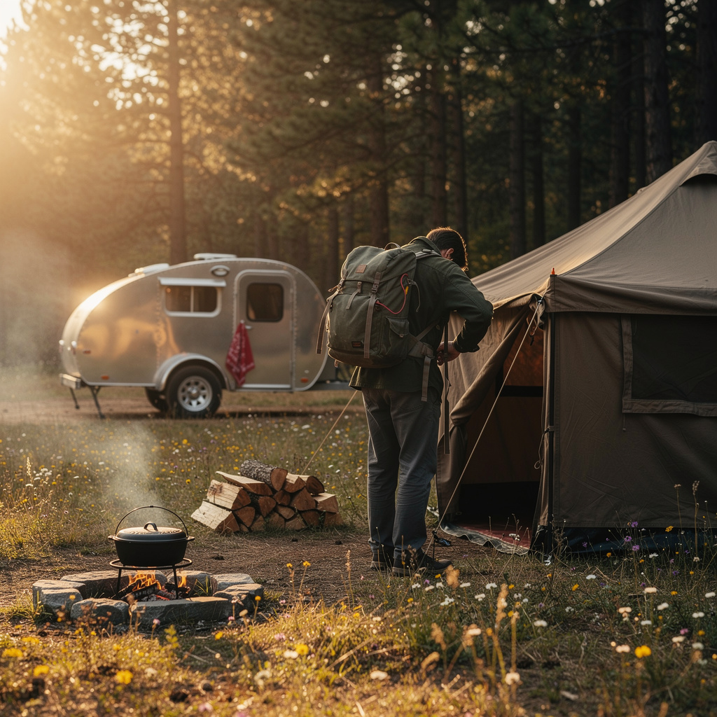 Campingplatz eröffnen