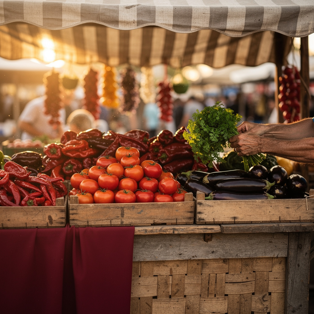 Marktstand-Geschäft