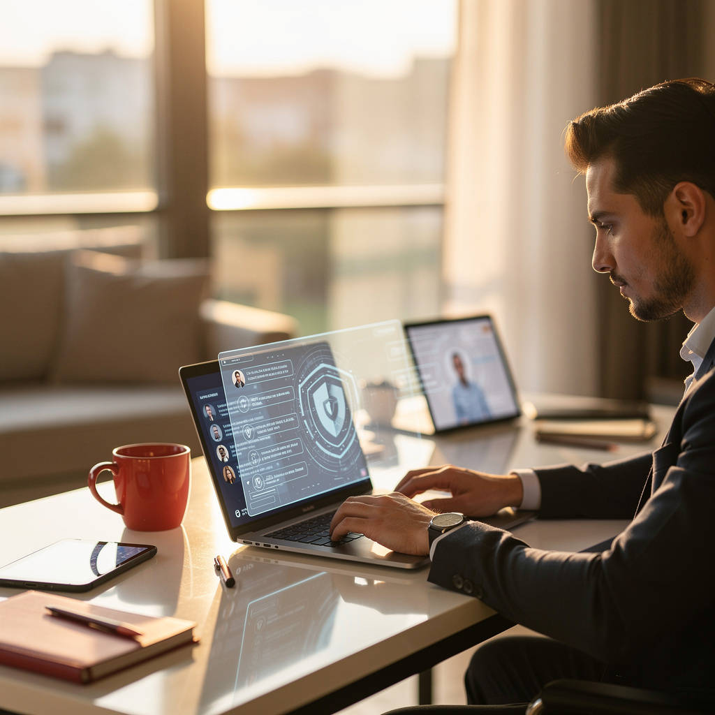 Sichere Remote-Arbeit