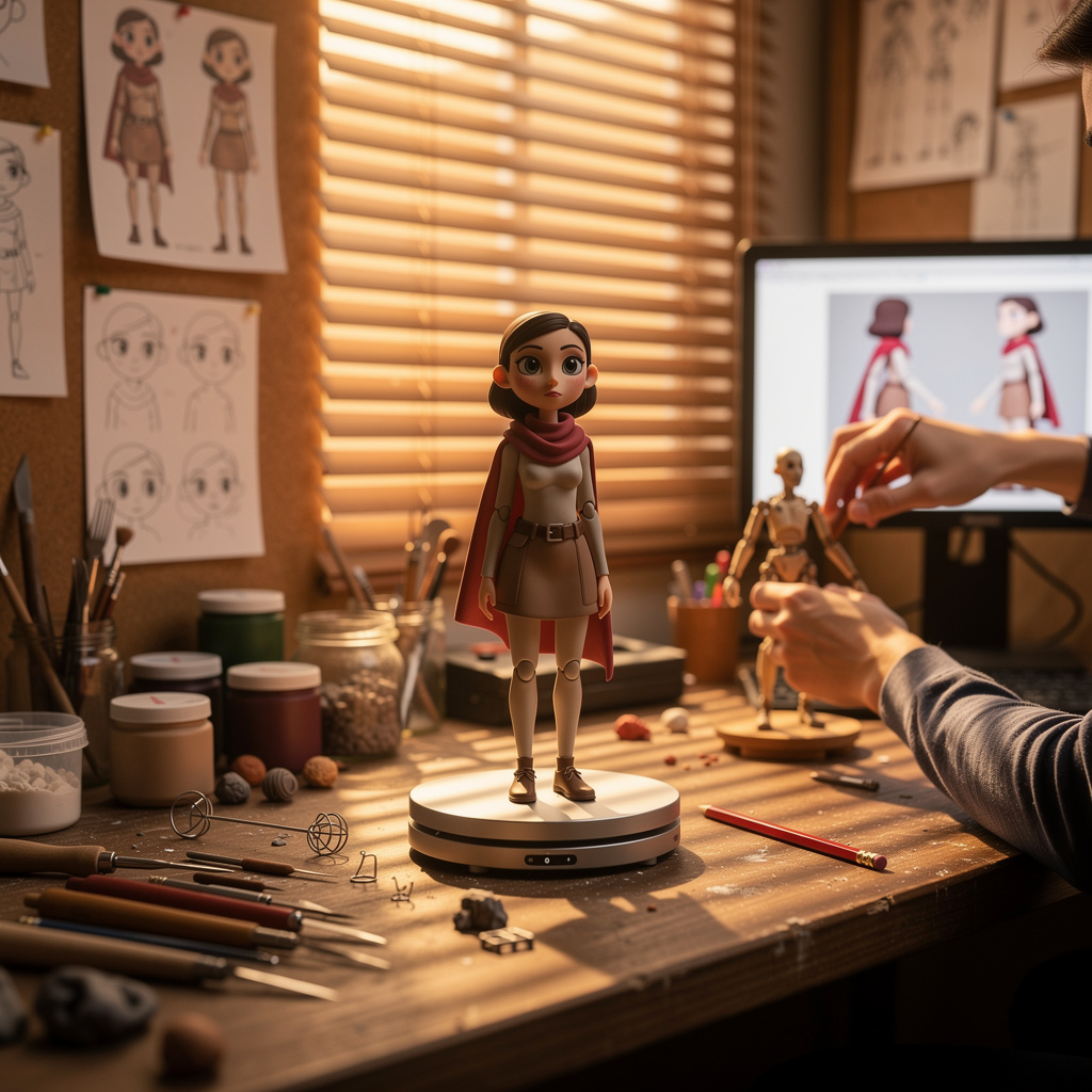 Character Design für Animation