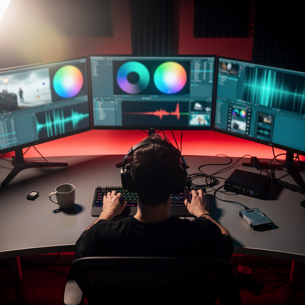 Freiberuflicher Videoeditor: Karriere und Fähigkeiten
