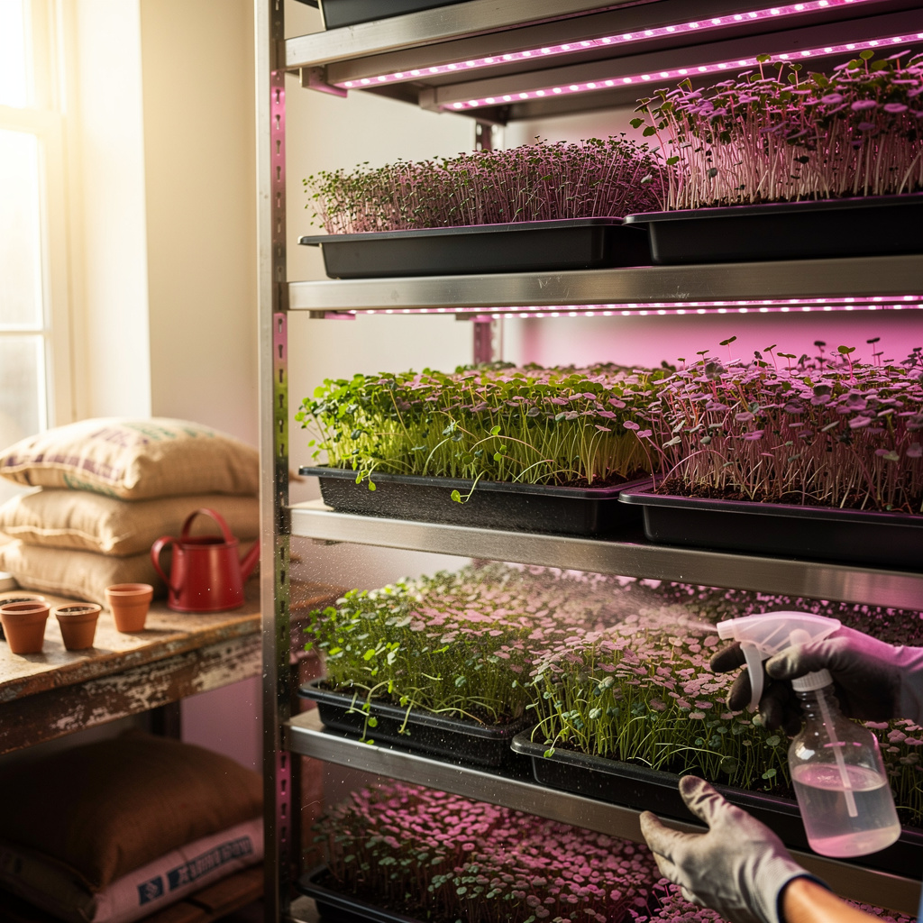 Microgreens-Farm gründen
