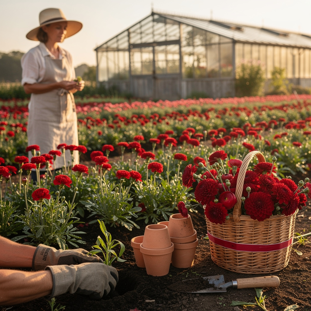 Blumenfarm gründen
