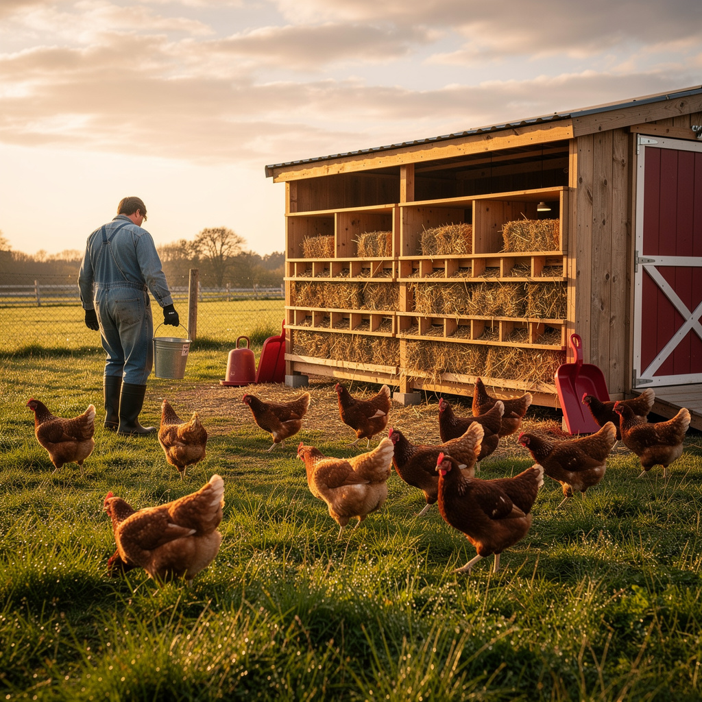 Geflügelfarm gründen