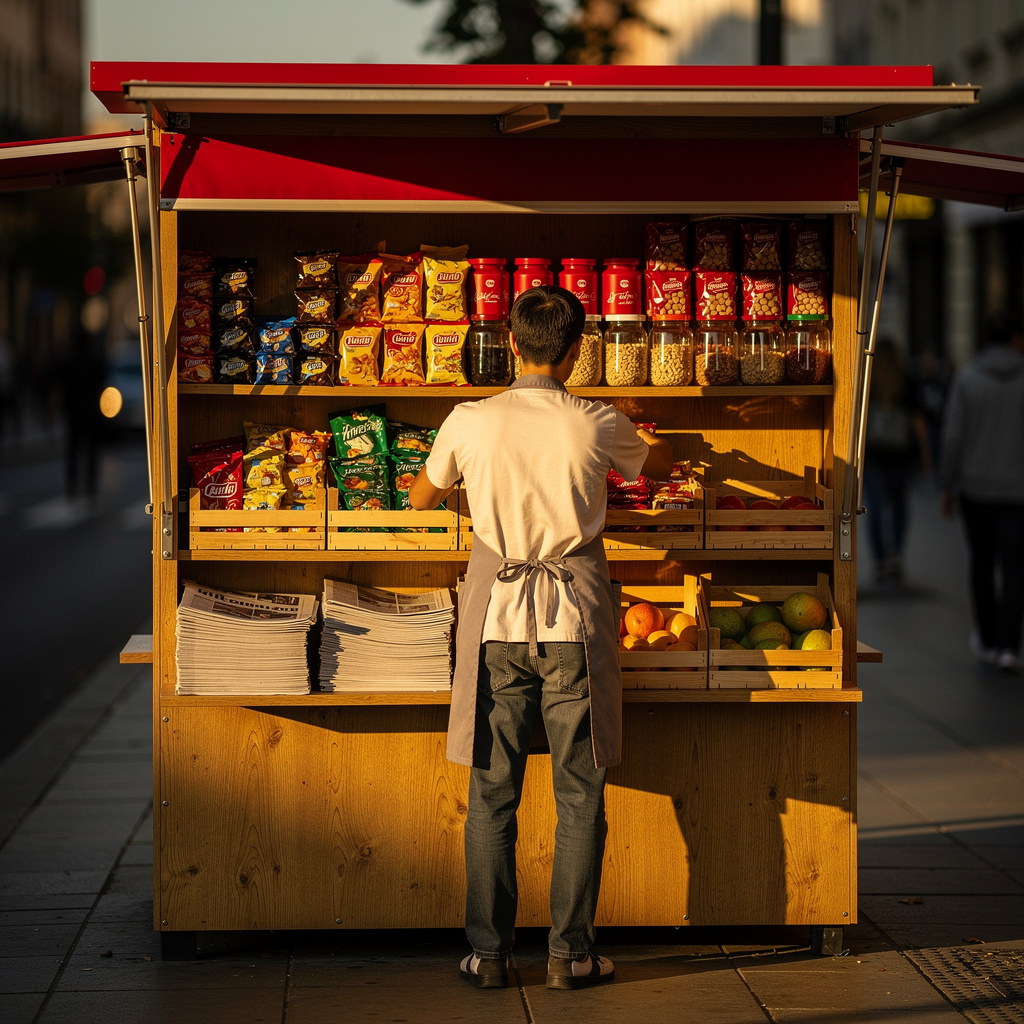 Kiosk eröffnen