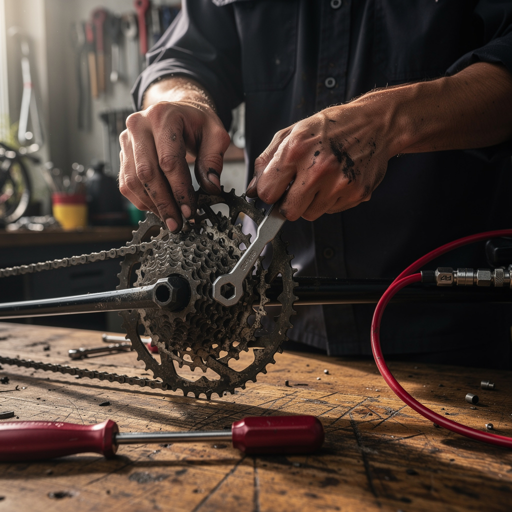 Fahrradwartung und Reparatur
