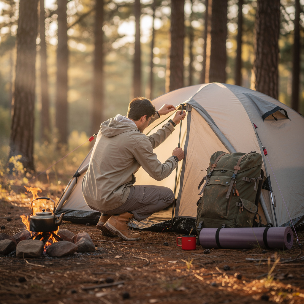 Camping Basisfertigkeiten
