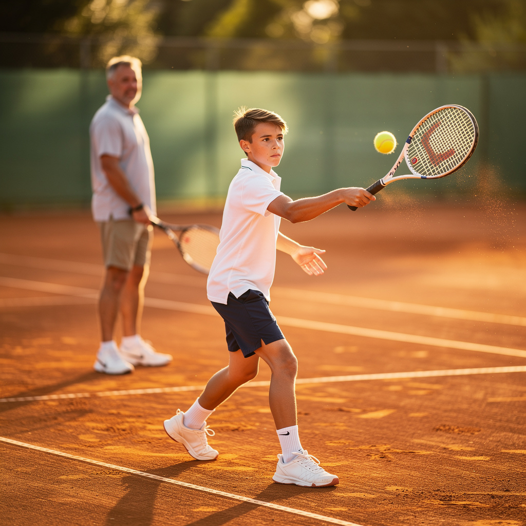 Tennis lernen