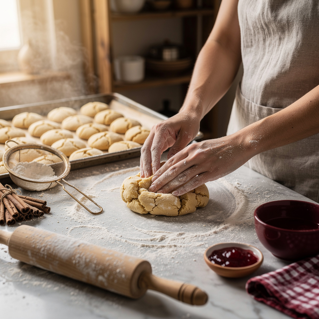 Kekse und Gebäck backen