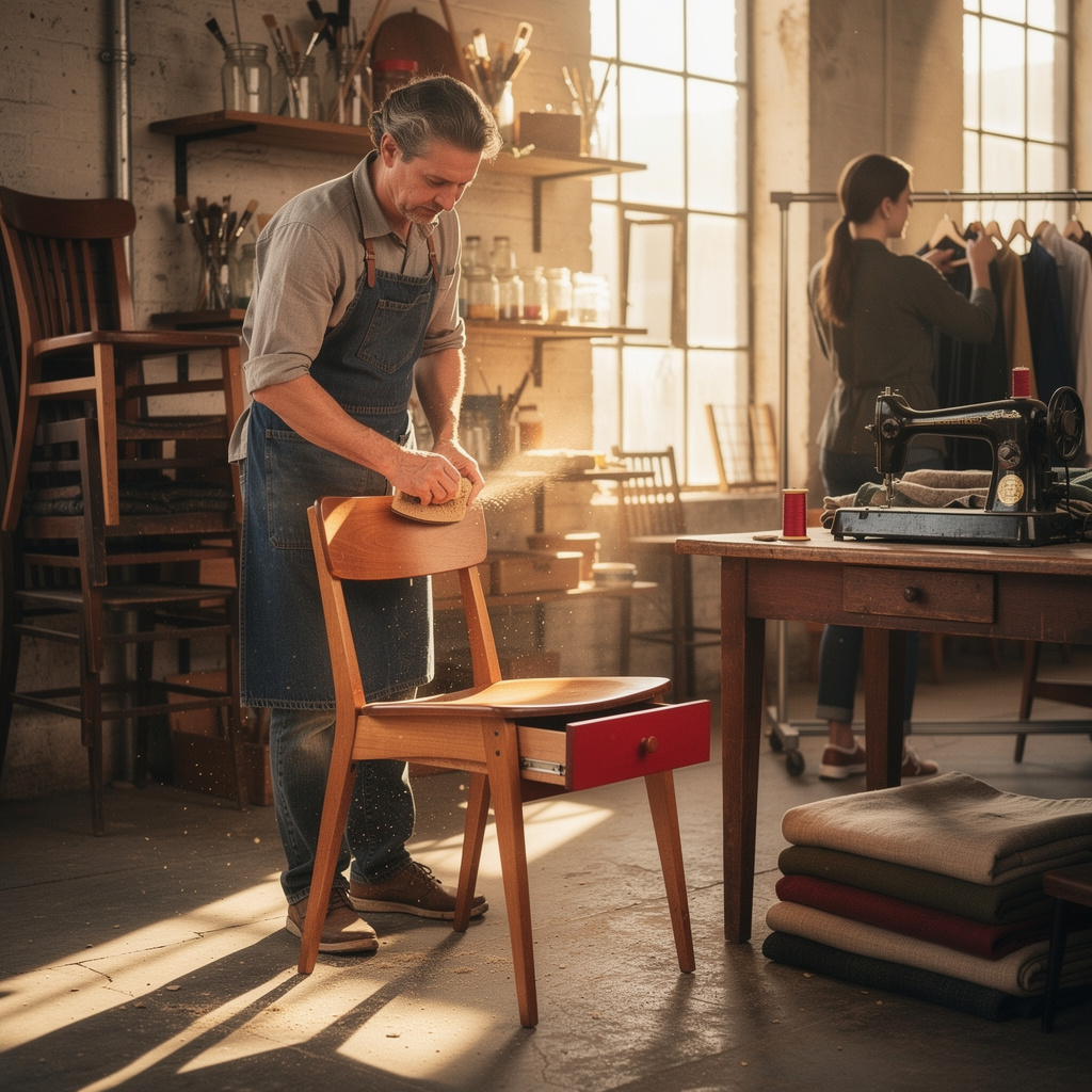 Secondhand und Upcycling