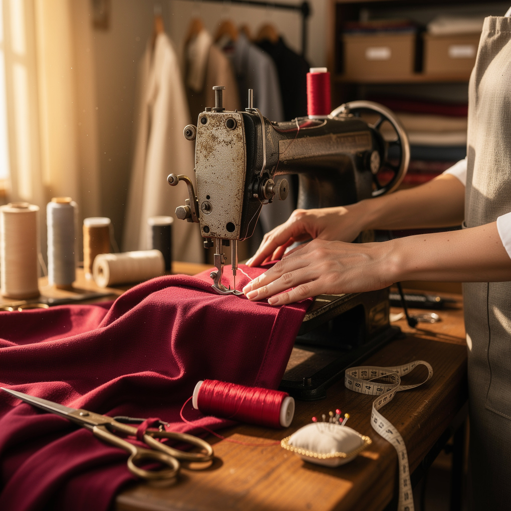 Kleidung reparieren und ändern