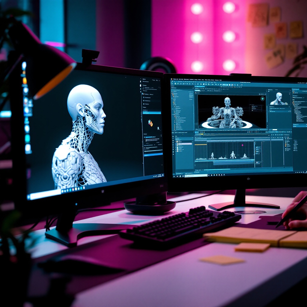 3D-Modellierung und Animation