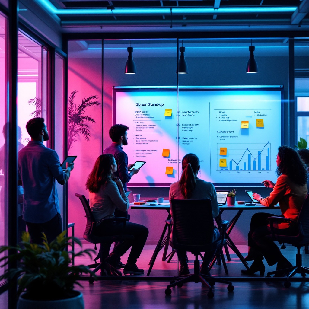 Agiles und Scrum Management