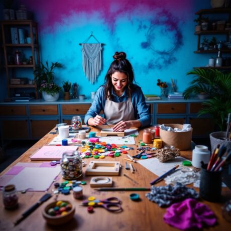 Kunsthandwerk und DIY-Projekte