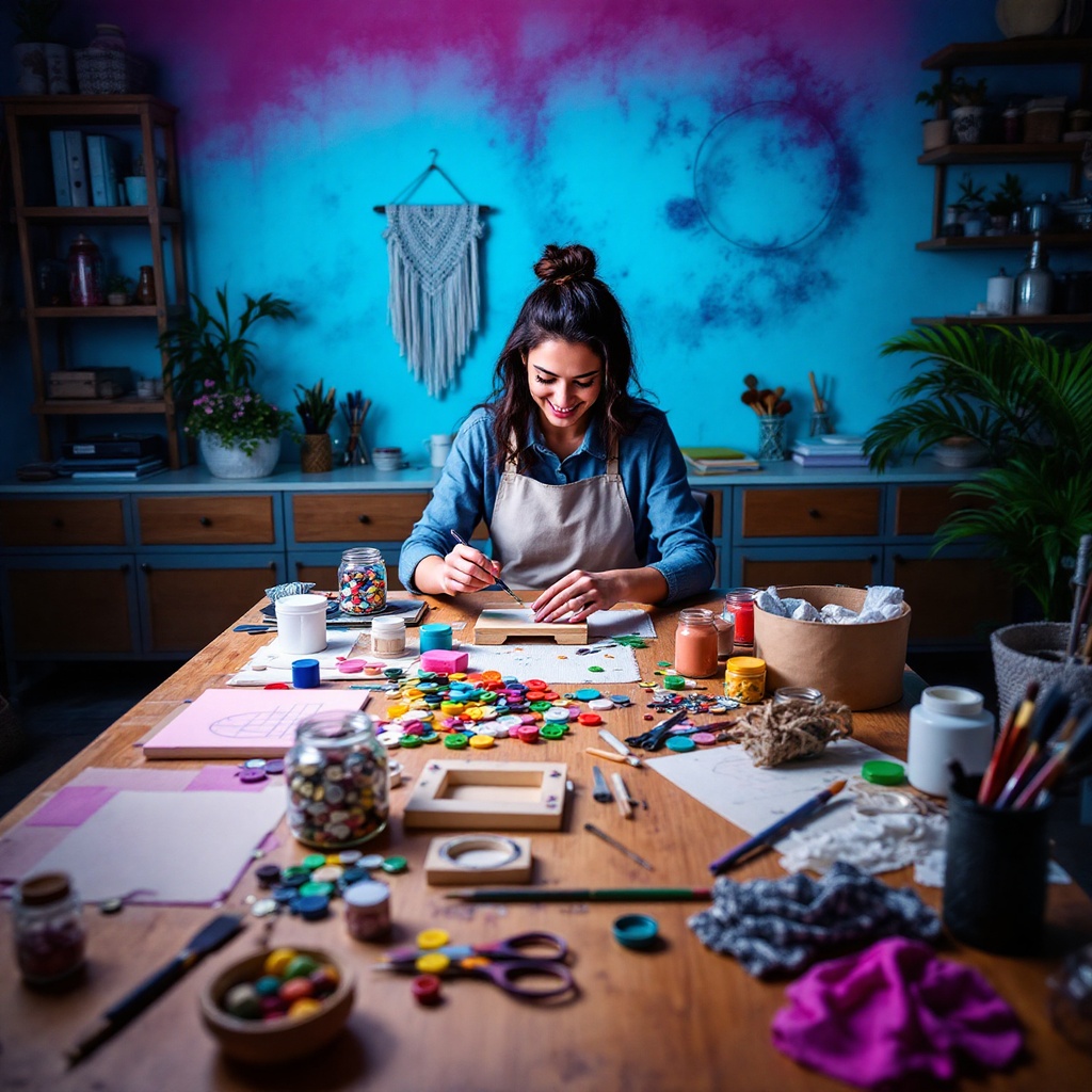 Kunsthandwerk und DIY-Projekte