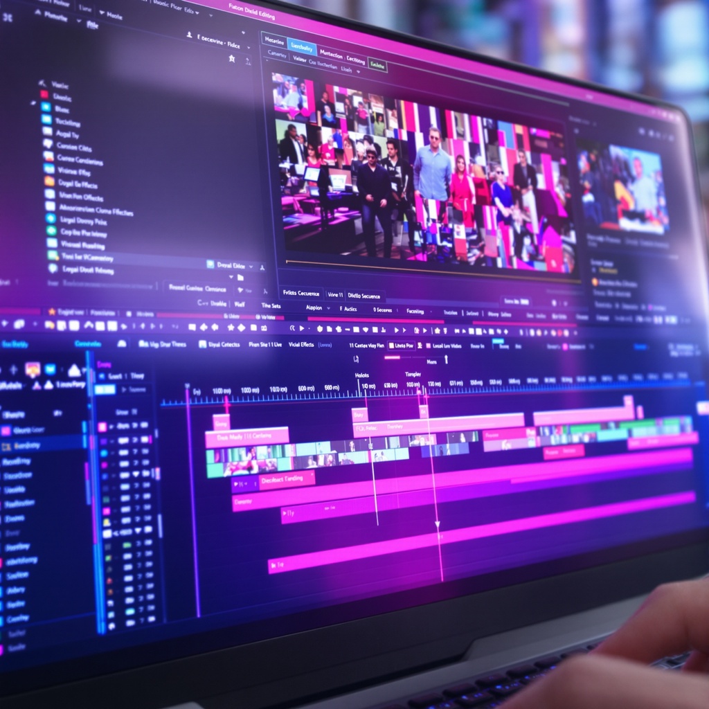 Videobearbeitung und Schnitt