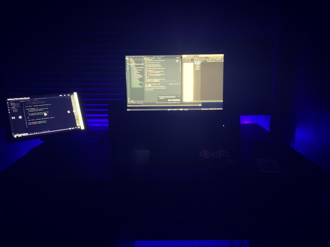 designer working late night