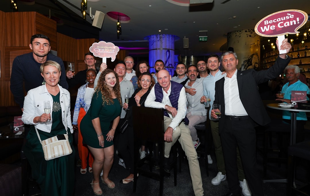 business team celebrating success