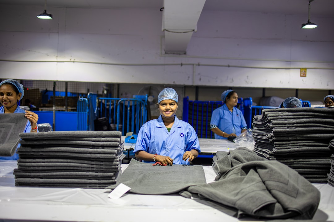 busy supply chain manager