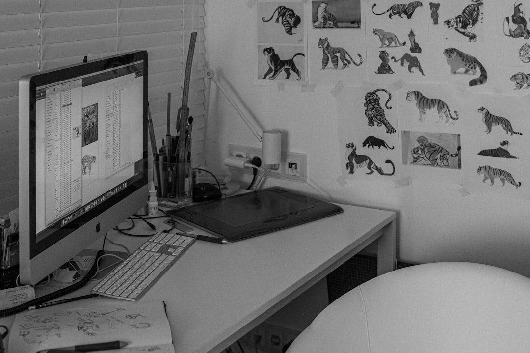 stressed professional at desk