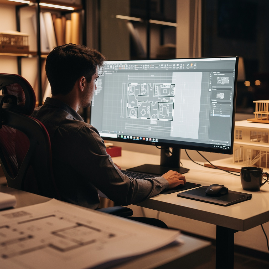 AutoCAD 2D Grundrisse professionell zeichnen