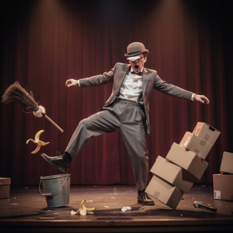 Die Kunst der Körperkomik