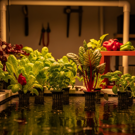 Hydroponisches System Setup