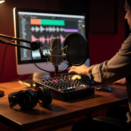 Podcast aufnehmen und schneiden