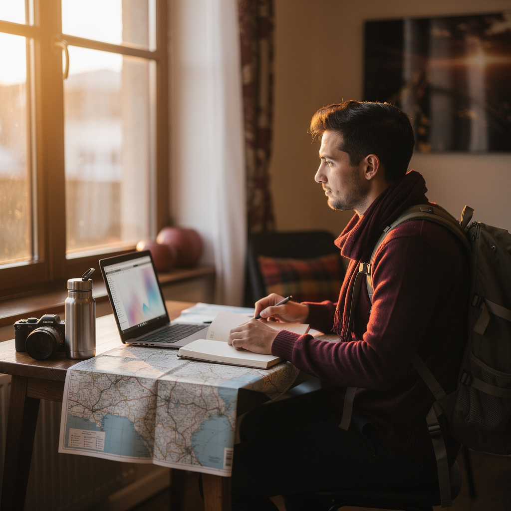 Solo-Reiseroutenplanung